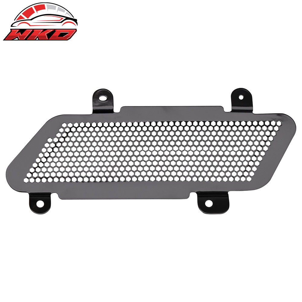 For 23-25 Chevy Corvette C8 Z06 ZR1 OE Iron Rear Bumper Pipe Bezel + Mesh Grille