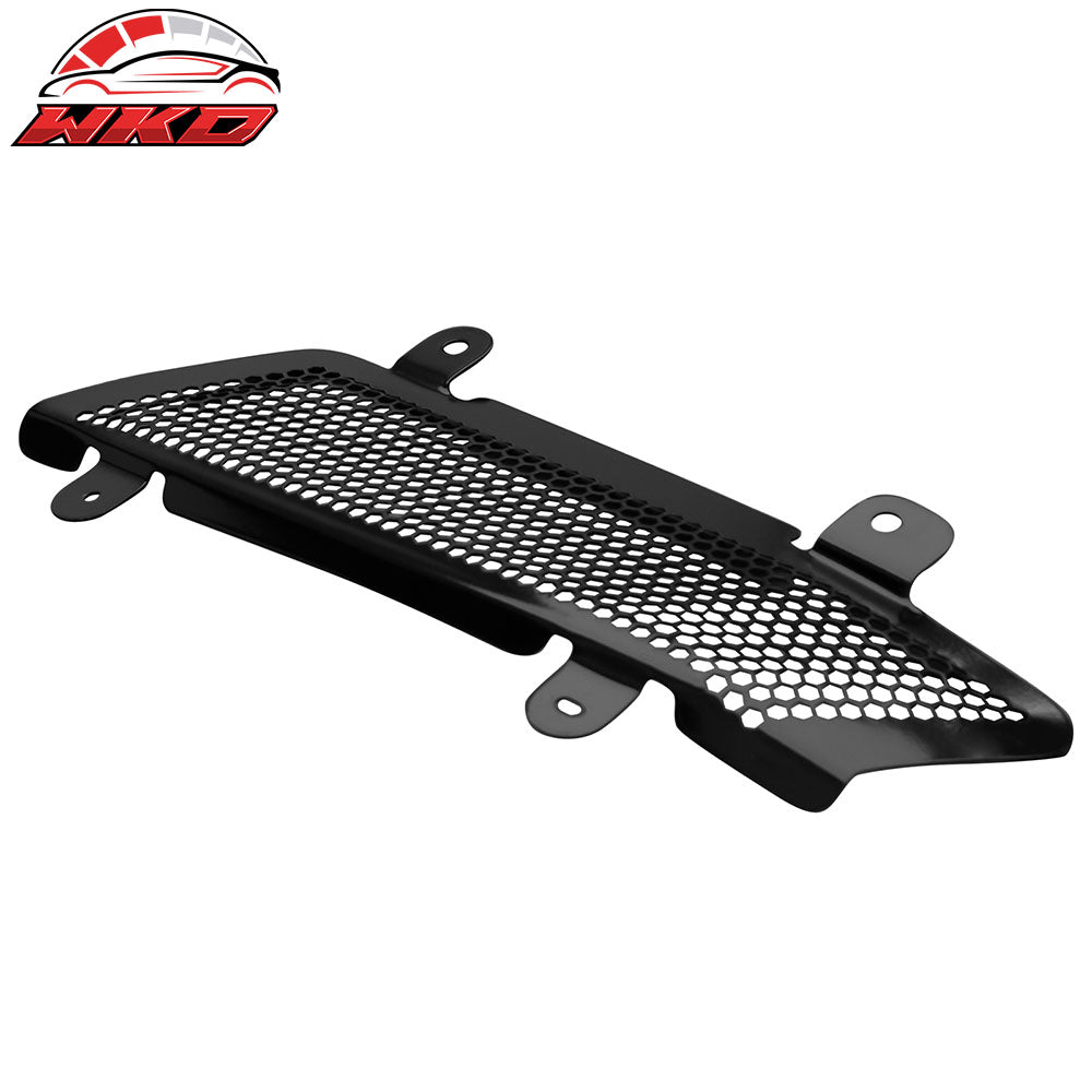 For 23-25 Chevy Corvette C8 Z06 ZR1 OE Iron Rear Bumper Pipe Bezel + Mesh Grille