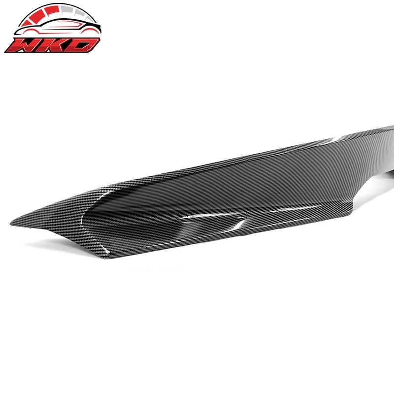 Fits 20-26 Chevy Corvette C8 Stingray RSC Style Trunk Spoiler Carbon Fiber Print
