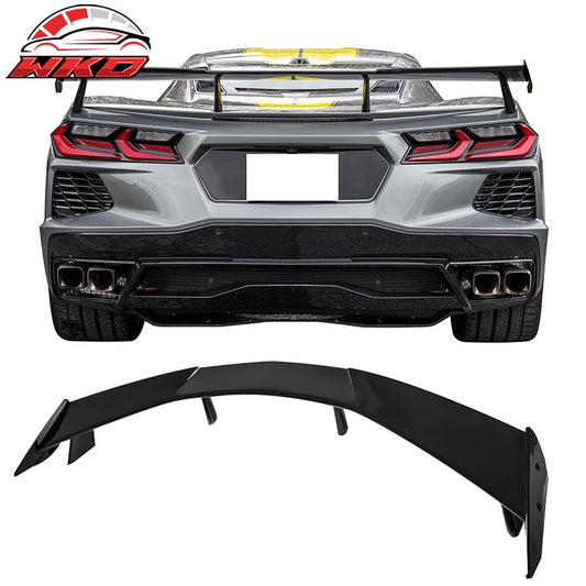 Wholesale For 20-26 Chevy Corvette C8 Stingray Z51 High Wing Trunk Spoiler Gloss Black ABS