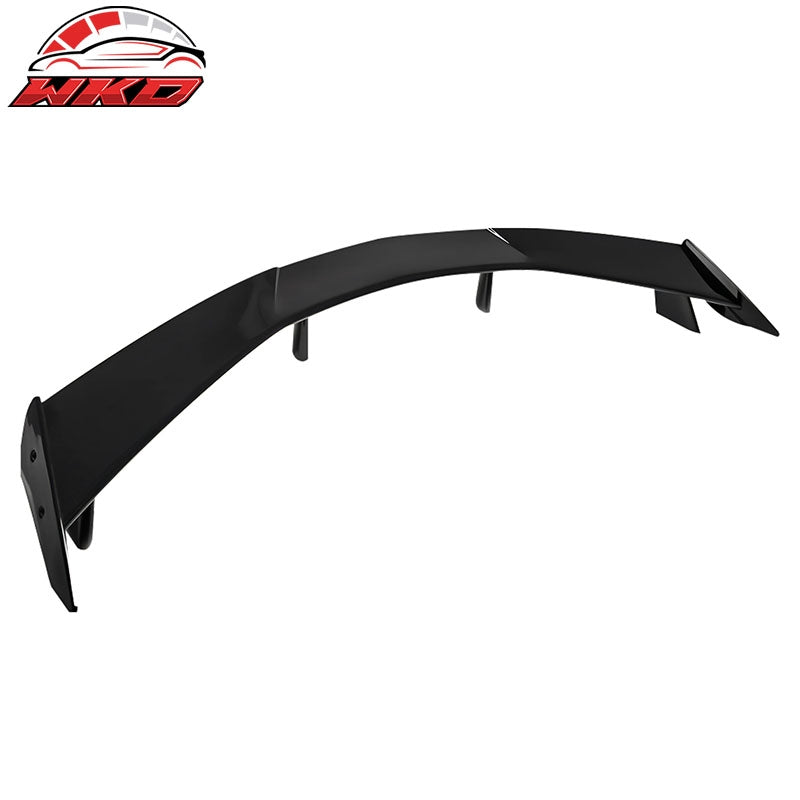 For 20-26 Chevy Corvette C8 Stingray Z51 High Wing Trunk Spoiler Gloss Black ABS