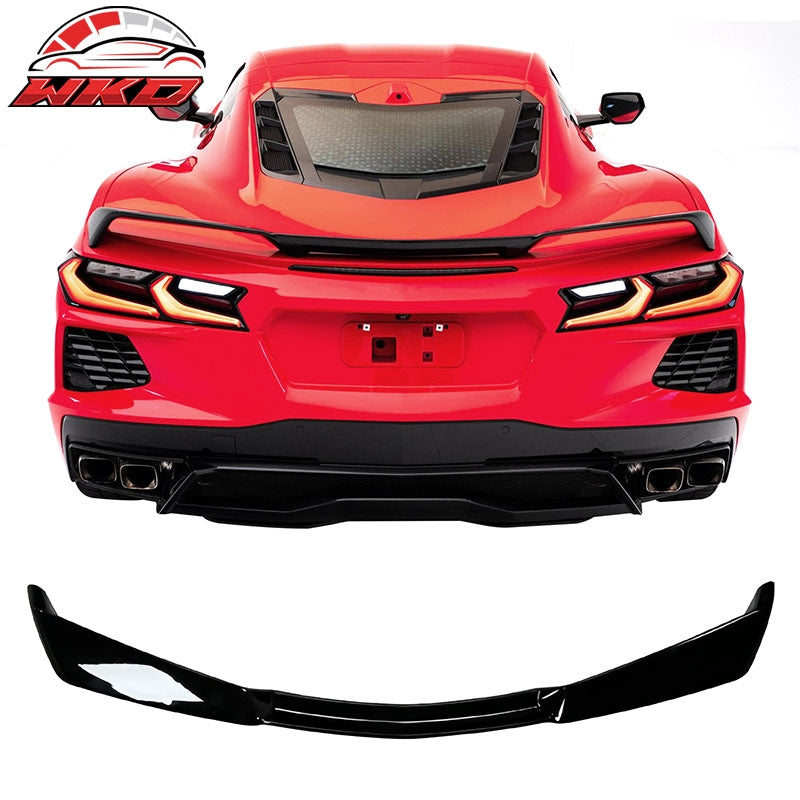 Wholesale For 20-26 Chevy Corvette C8 Stingray&Z51 Z51 Style Trunk Spoiler Gloss Black ABS