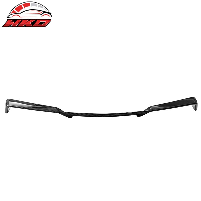 Fits 20-26 Chevrolet Corvette C8 Z51 Style Trunk Spoiler Carbon Fiber Print ABS