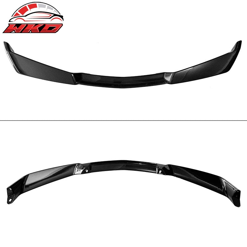 Fits 20-26 Chevrolet Corvette C8 Z51 Style Trunk Spoiler Carbon Fiber Print ABS