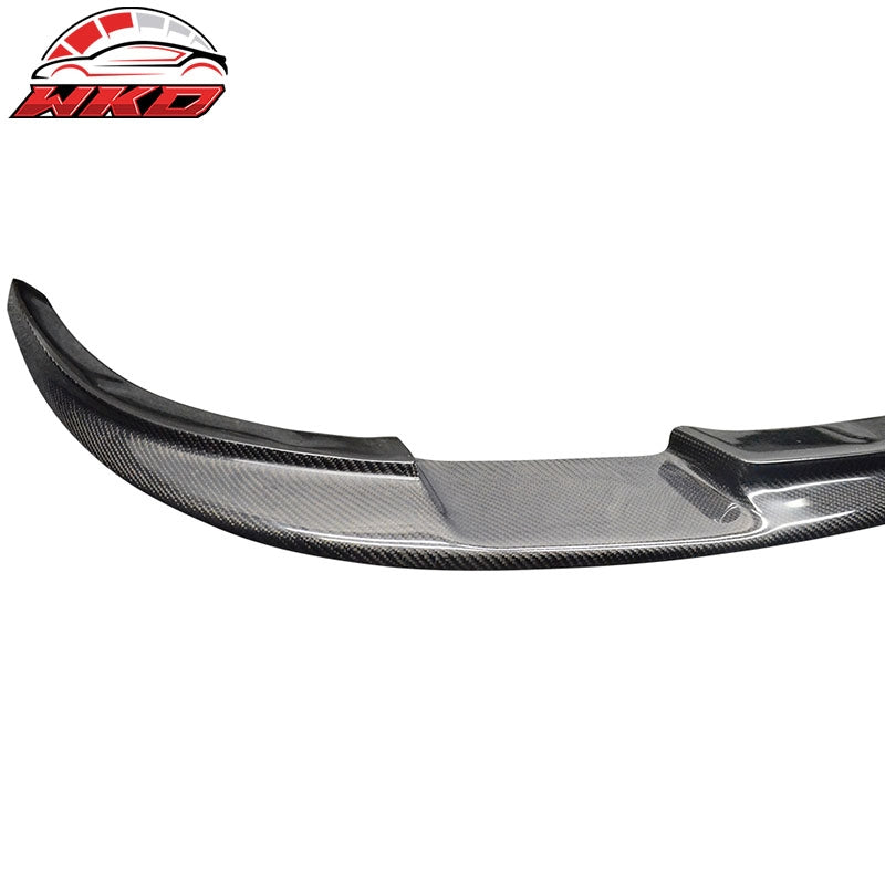 Fits 05-13 Chevrolet Corvette ZR1 Style Front Bumper Lip Kit Matte Carbon Fiber
