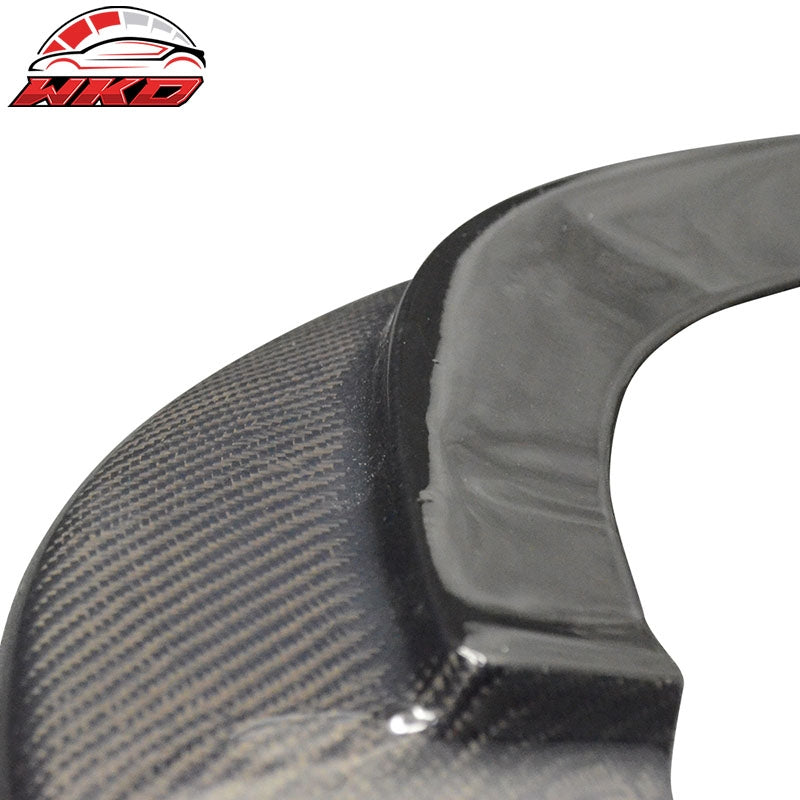 Fits 05-13 Chevrolet Corvette ZR1 Style Front Bumper Lip Kit Matte Carbon Fiber
