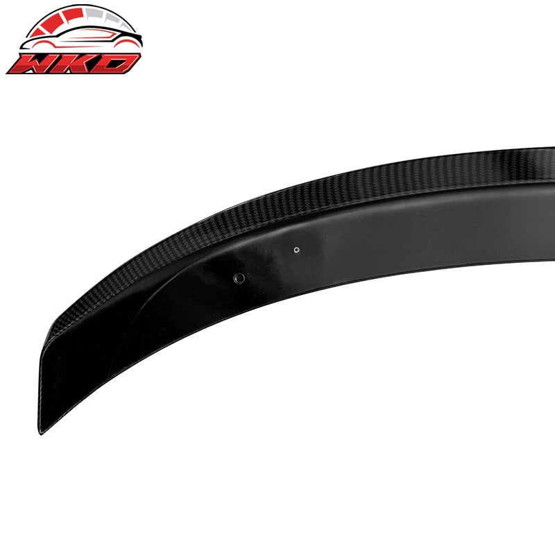 Fits 16-19 Chevrolet Cruze Sedan Rear Trunk Spoiler Lid Carbon Fiber Print ABS