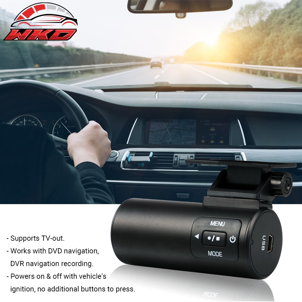 Dash Cam Mini A110 720P 120∼ Car DVR Camera Video Recorder Night Vision G-Sensor