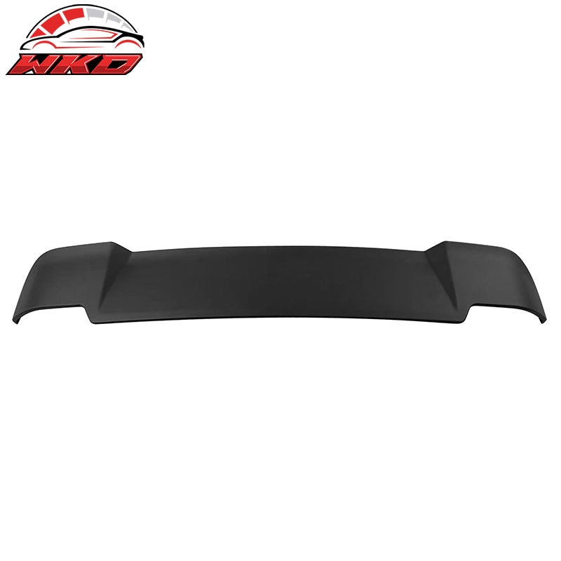 Fits 20-26 Defender 90 110 130 V Style Matte Black Rear Window Roof Spoiler ABS