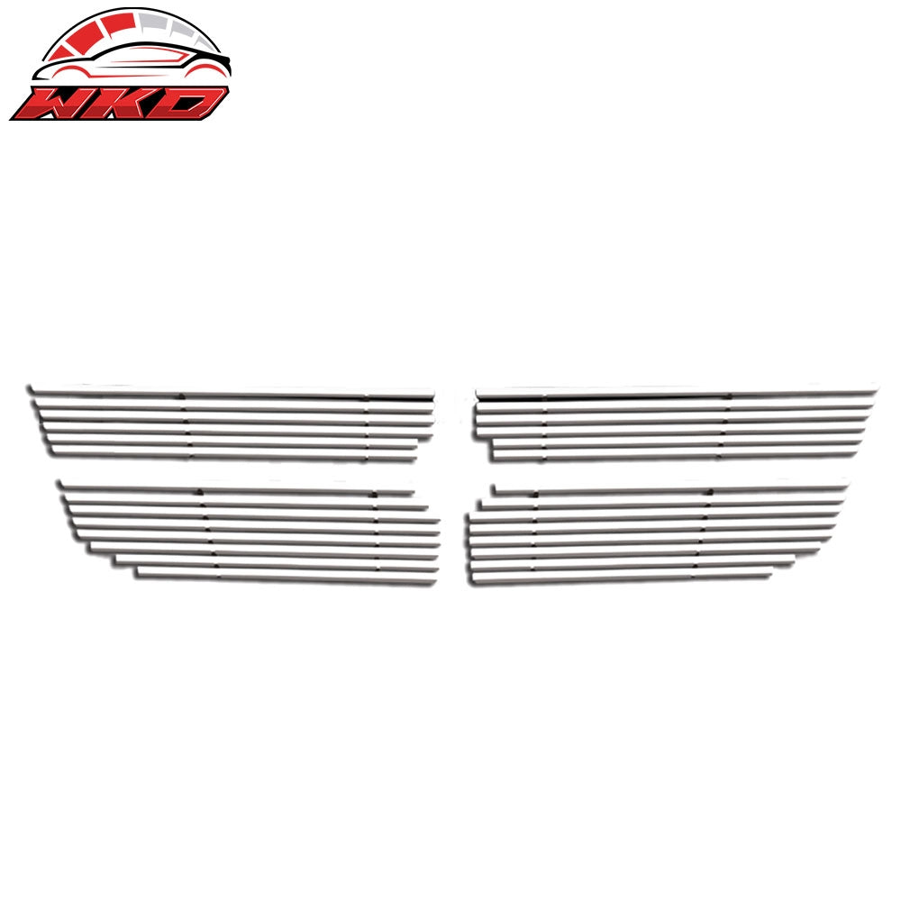 Wholesale 08-10 Dodge Avenger Billet Stainless Steel Chrome Front Bumper Upper Grille