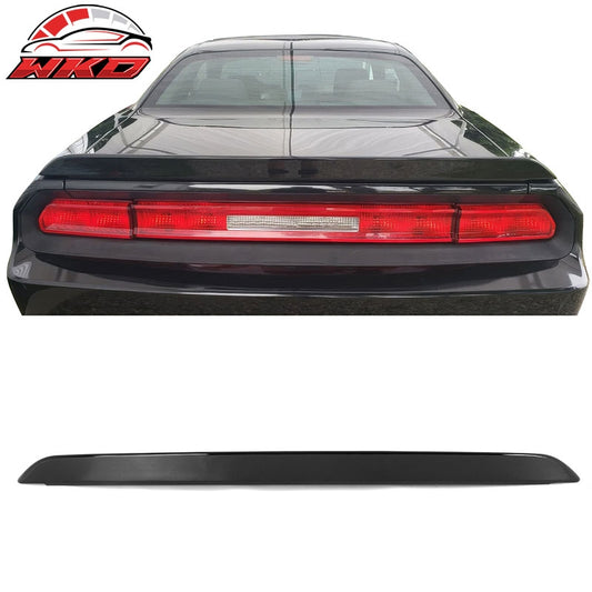 Wholesale 2008-2023 Dodge Challenger 2DR SRT Style Gloss Black Rear Trunk Spoiler ABS - Wikond Auto