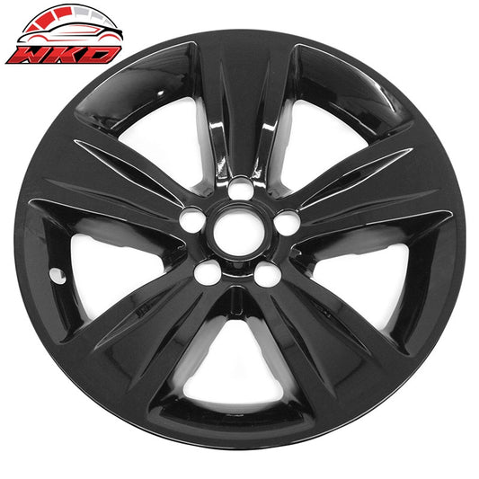 Wholesale 15-23 Dodge Challenger 15-19 Charger 18" Wheel Covers Gloss Black 4PCS Set - Wikond Auto