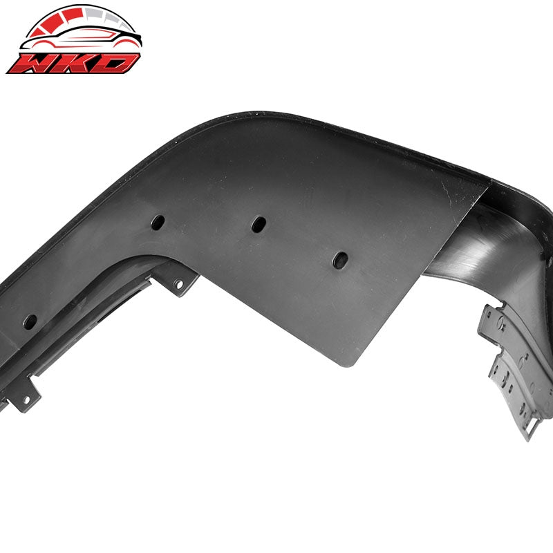 For 18-23 Dodge Challenger Demon & Widebody Front Lip DM Style Textured Black PP