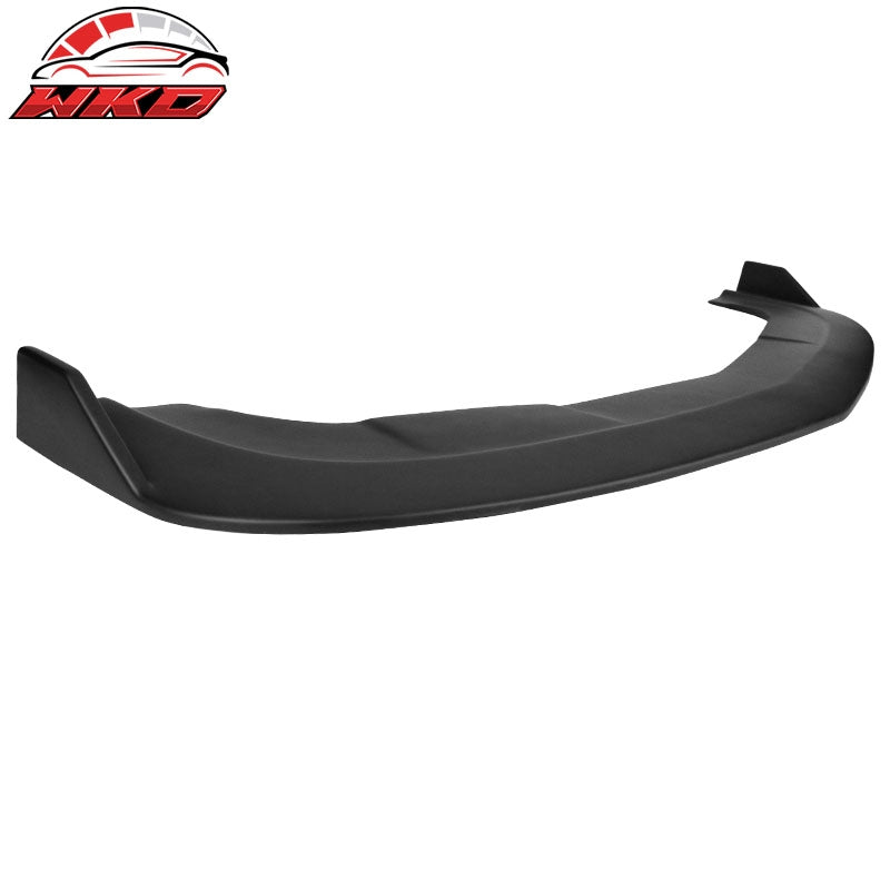 Fits 15-23 Dodge Challenger SXT Matte Black PP Front Bumper Lip Spoiler Splitter