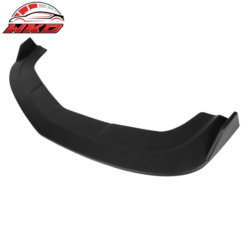 Fits 15-23 Dodge Challenger SXT Matte Black PP Front Bumper Lip Spoiler Splitter