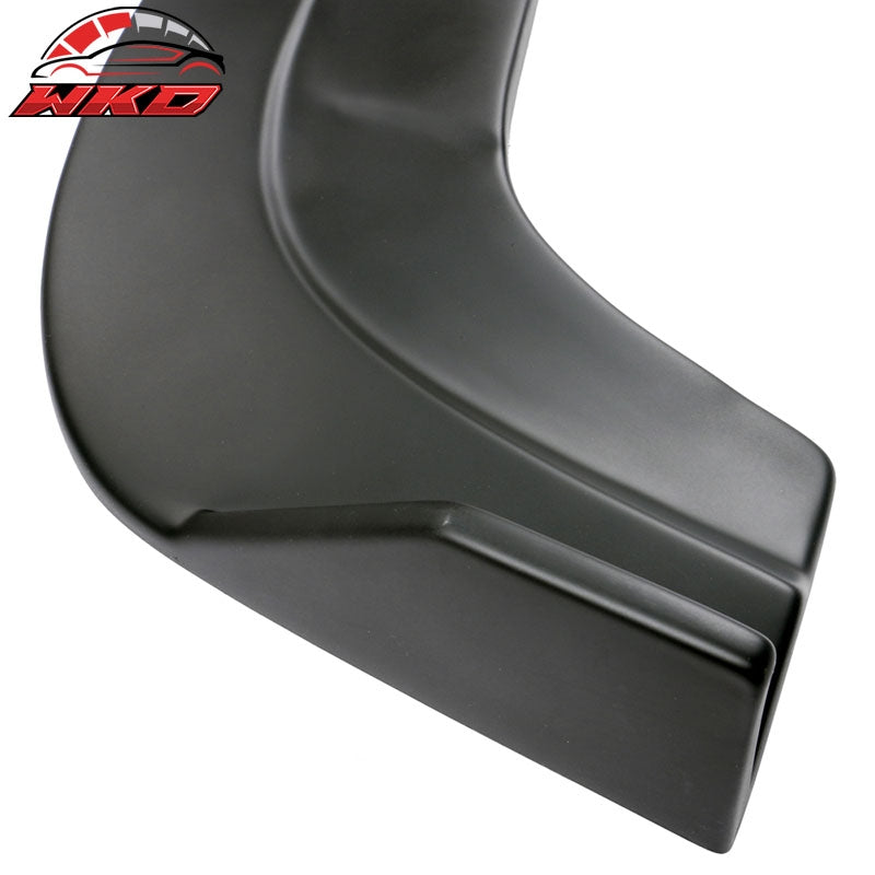 Fits 15-23 Dodge Challenger SXT Matte Black PP Front Bumper Lip Spoiler Splitter