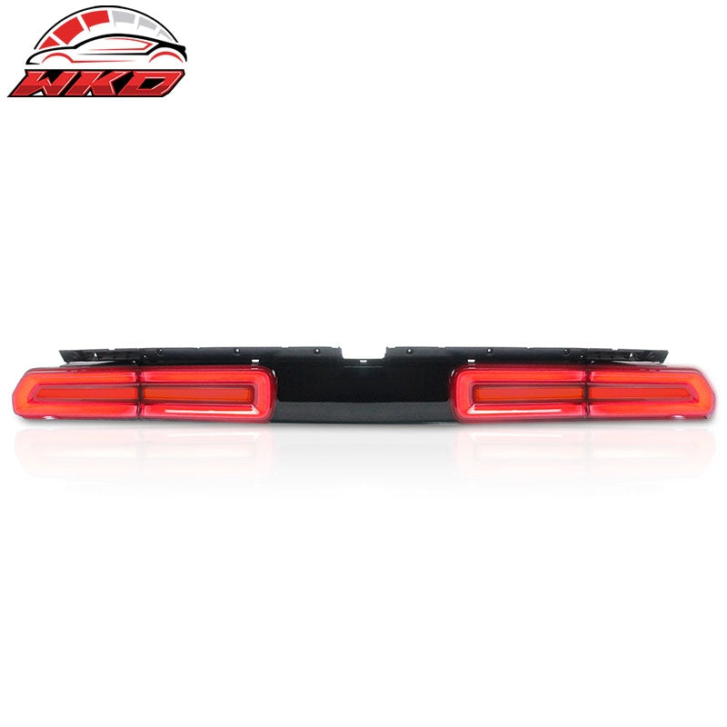 Wholesale 08-14 Dodge Challenger Sequential Turn Signal LED Tail Lights 2PC - Red