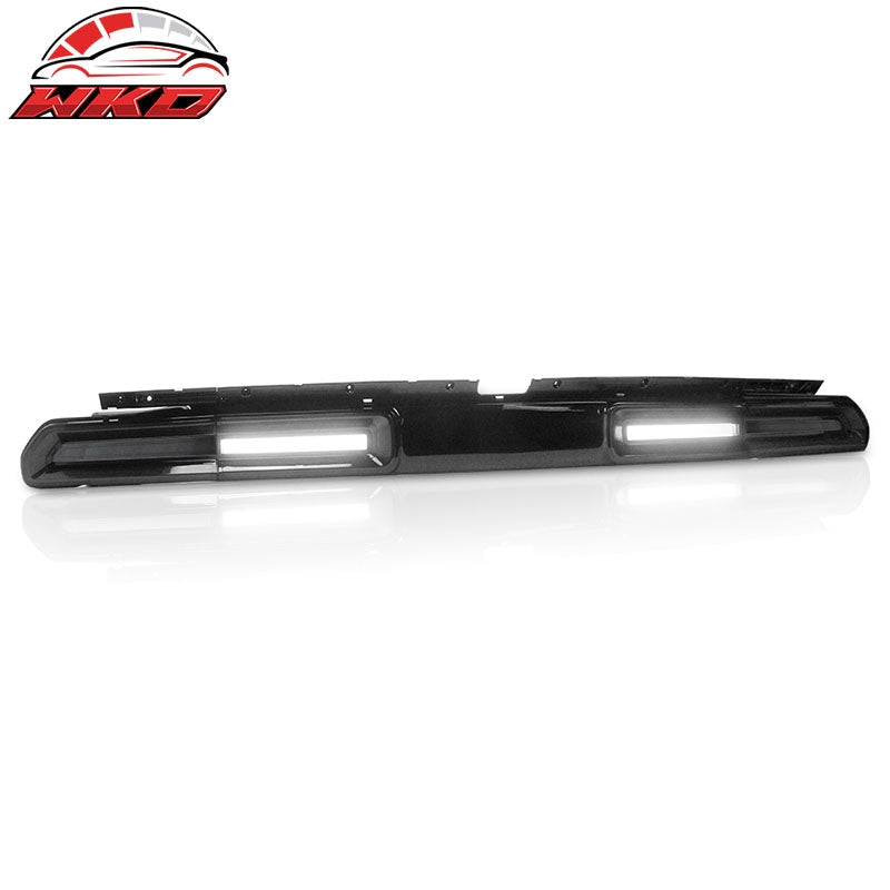 Fits 08-14 Dodge Challenger Sequential Turn Signal LED Tail Lights 2PC - Smoke