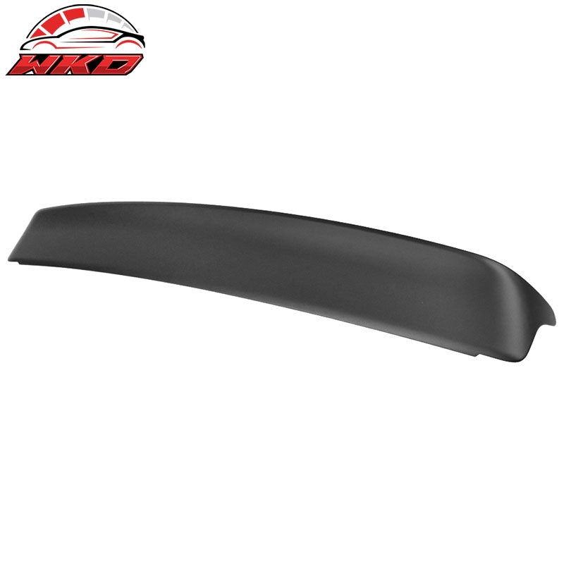 Fits 08-23 Dodge Challenger Trunk Spoiler Unpainted Black ABS Rear Wing Tail Lip
