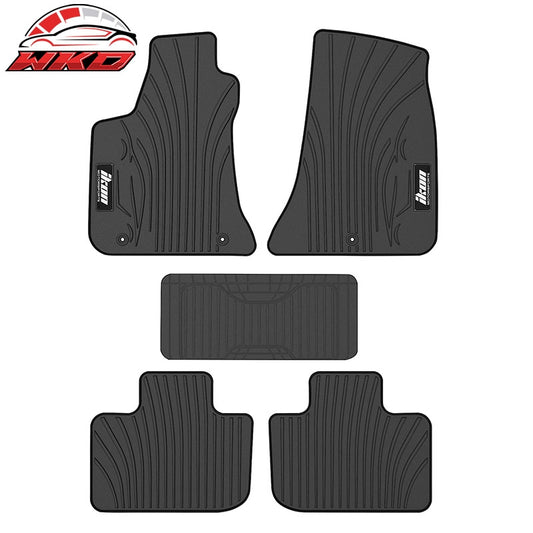 Wholesale 11-23 Dodge Charger/Chrysler 300 RWD Latex Floor Mats Liner Black Carpet 5PC