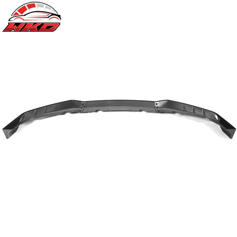Fits 15-23 Dodge Charger Front Bumper Lip Carbon Fiber Print 3PCS IKON Style ABS