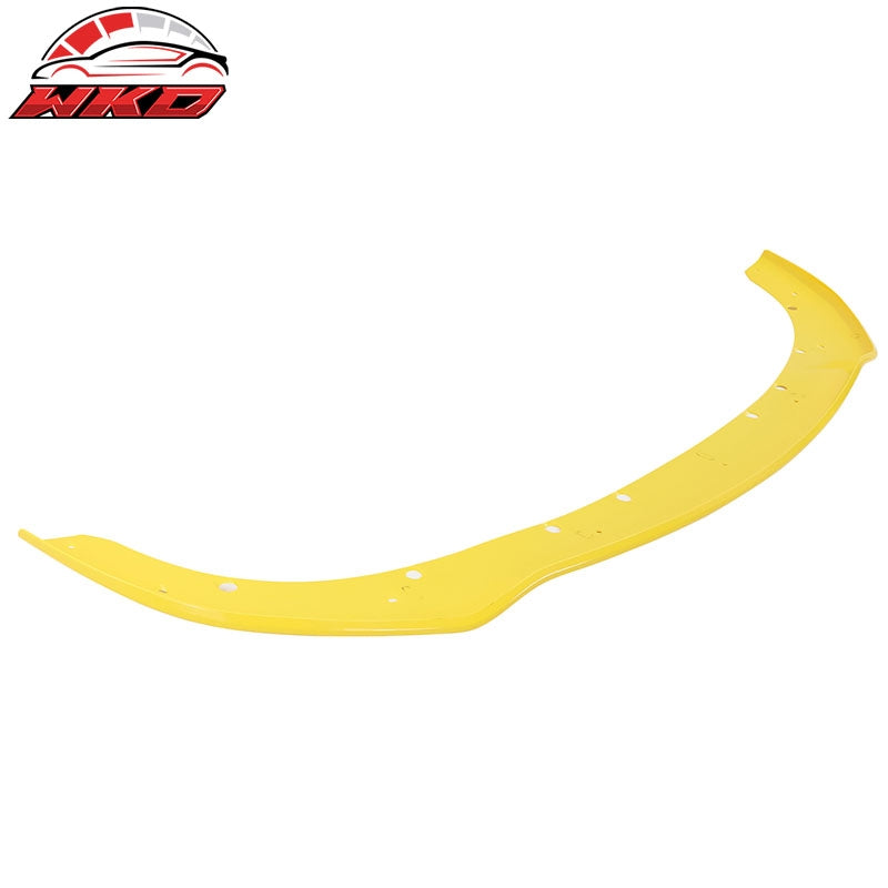 For 15-23 Dodge Charger Front Bumper Lip Protector Yellow - Only Fit IKON Bumper