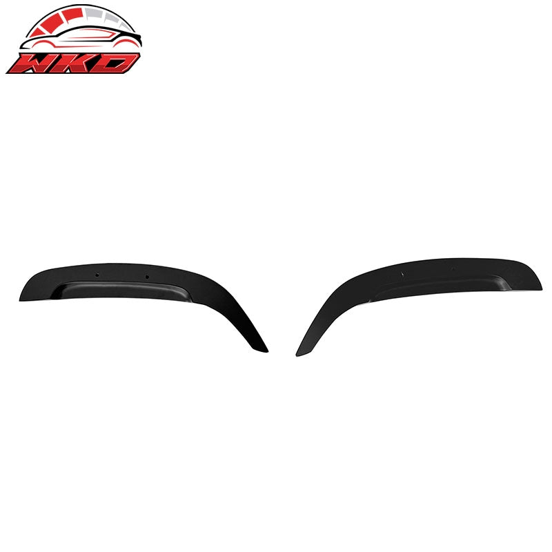 Wholesale 15-23 Dodge Charger IKON1 Style Front Door Side Fin Vents Matte Black ABS - Wikond Auto