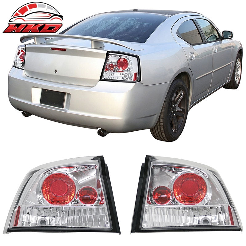 Wholesale 05-08 Dodge Charger Left Right RH LH Tail Lights Rear Brake Lamp Clear Lens
