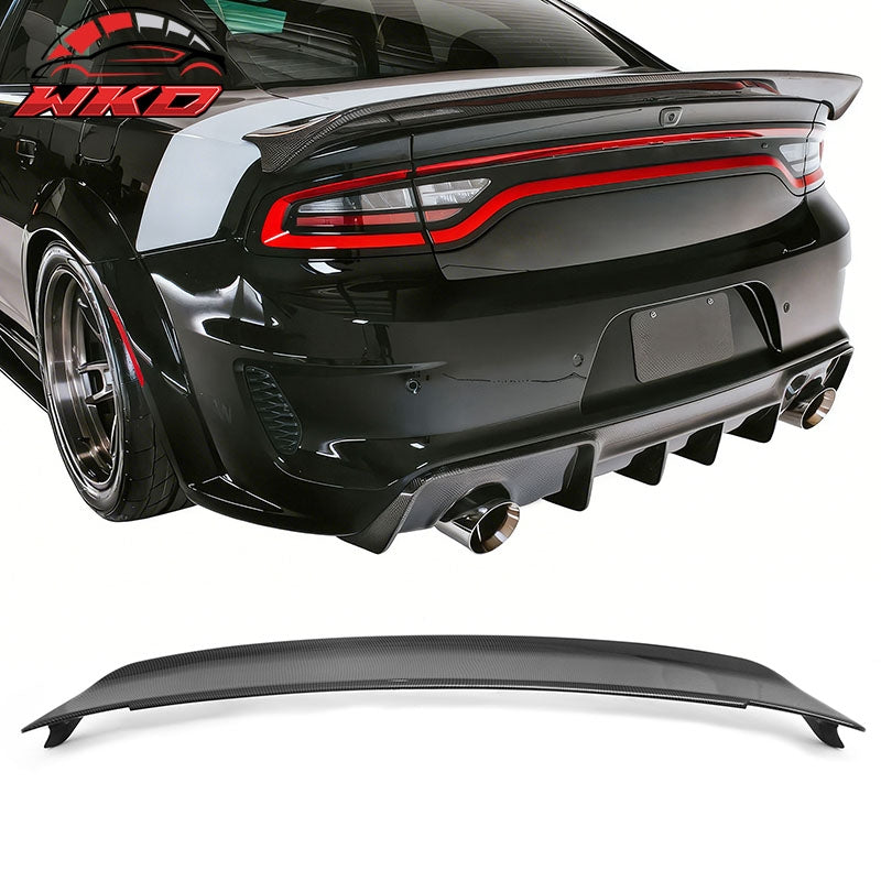 Wholesale 15-23 Dodge Charger Redeye Carbon Fiber Print Rear Trunk Spoiler Wing ABS