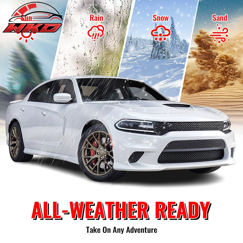 Wholesale 15-23 Dodge Charger SRT Hellcat Style Front Bumper Cover W/Fog Light Grille - Wikond Auto