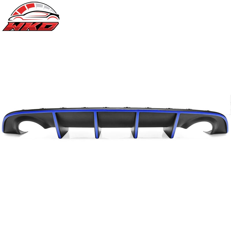 Wholesale 15-23 Dodge Charger SRT OE Style Rear Diffuser with Blue Reflective Tape
