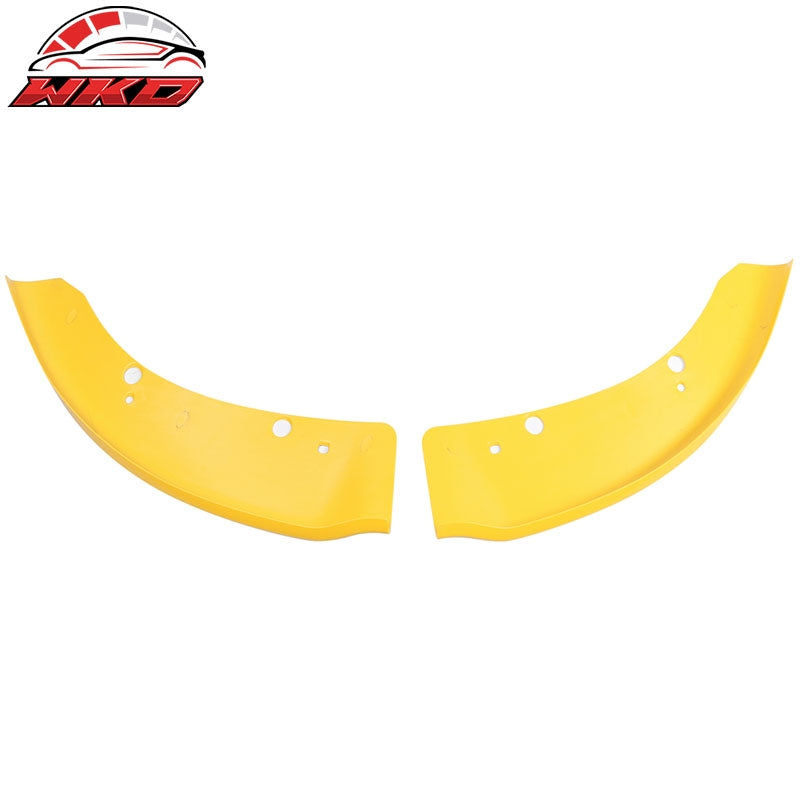 Fits 15-23 Dodge Charger SRT Scat Pack Front Bumper Lip Splitter Protector 2PCS