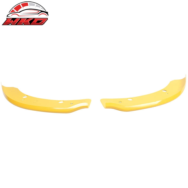 Fits 15-23 Dodge Charger SRT Scat Pack Front Bumper Lip Splitter Protector 2PCS
