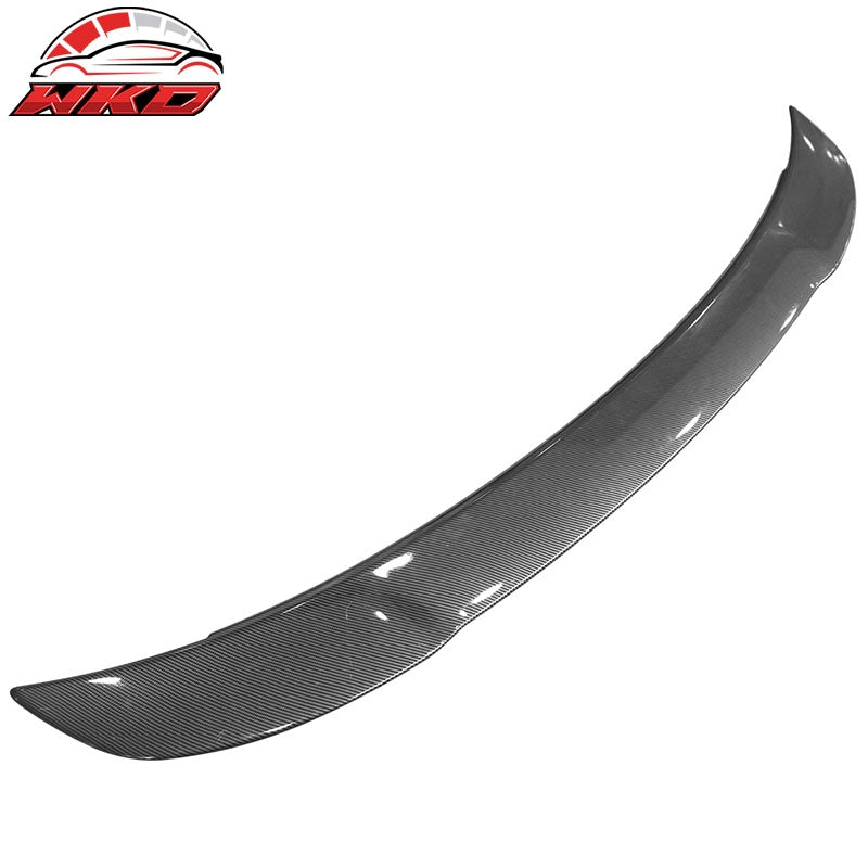 Fits 15-23 Dodge Charger SRT Style Trunk Spoiler Wing Carbon Fiber Print - ABS