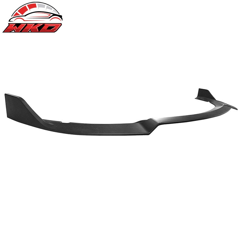 Fits 15-23 Dodge Charger SRT V1 Style Front Bumper Lip 3PC ABS - Matte Black