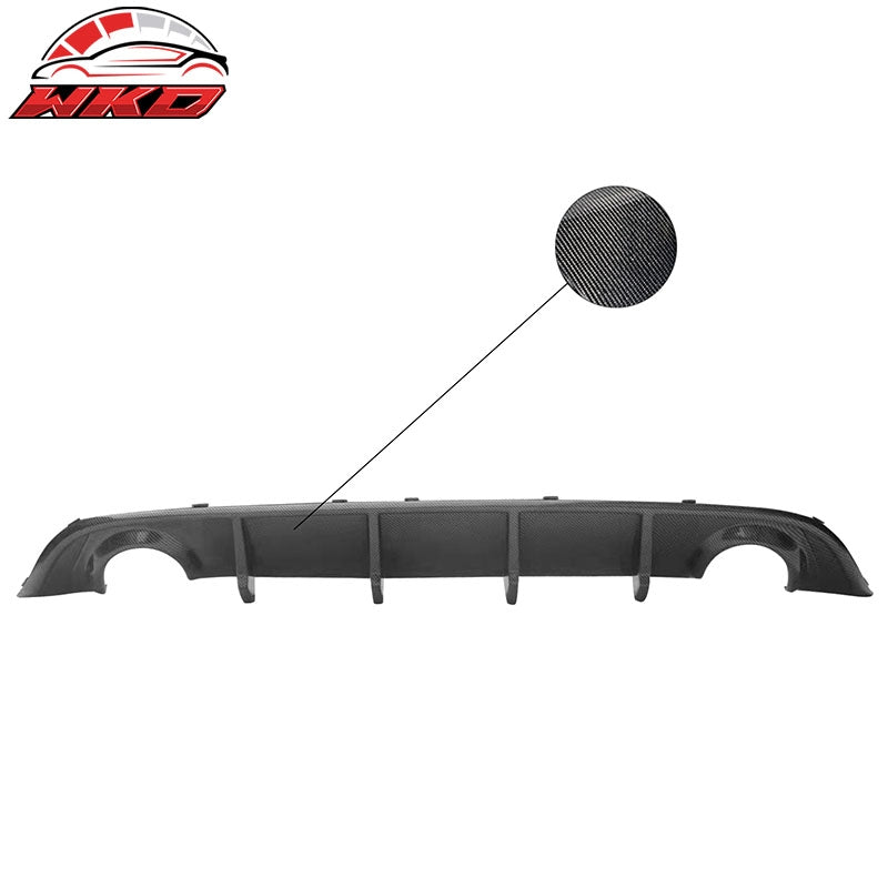 Fits 15-23 Dodge Charger SRT Rear Bumper Lip Diffuser Valance Carbon Fiber Print