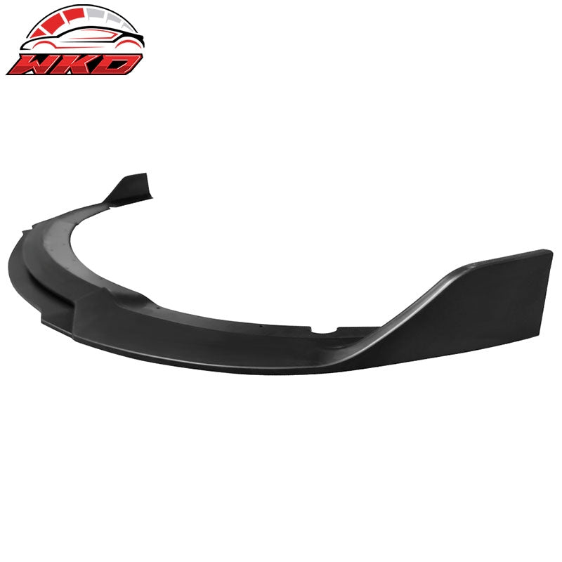 Fits 15-23 Dodge Charger SRT V3 Style Matte Black Front Bumper Lip Spoiler 4PCS