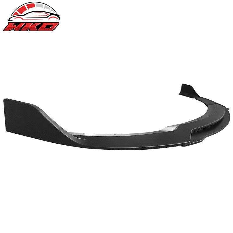 Fits 15-23 Dodge Charger SRT V3 Style Matte Black Front Bumper Lip Spoiler 4PCS