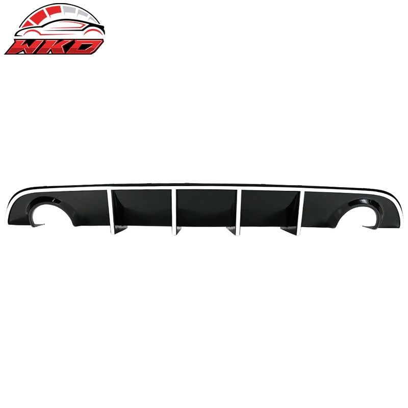 Wholesale 15-23 Dodge Charger SRT V3 Style Rear Diffuser with White Reflective Tape