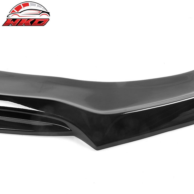 Fits 20-23 Dodge Charger SRT Widebody IKON V3 Gloss Black Front Bumper Lip - PP