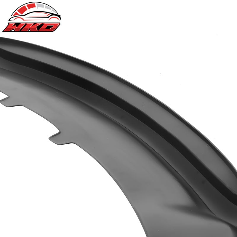 Fits 20-23 Dodge Charger SRT Widebody IKON V3 Matte Black Front Bumper Lip - PP