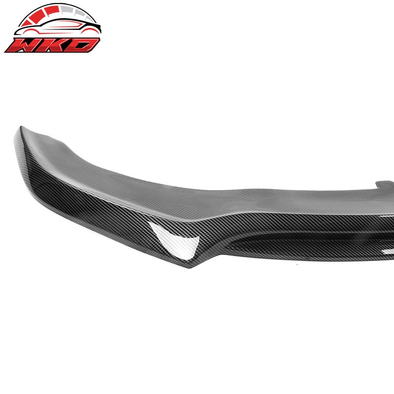 Fits 20-23 Dodge Charger SRT Widebody V3 Carbon Fiber Print Front Bumper Lip PP
