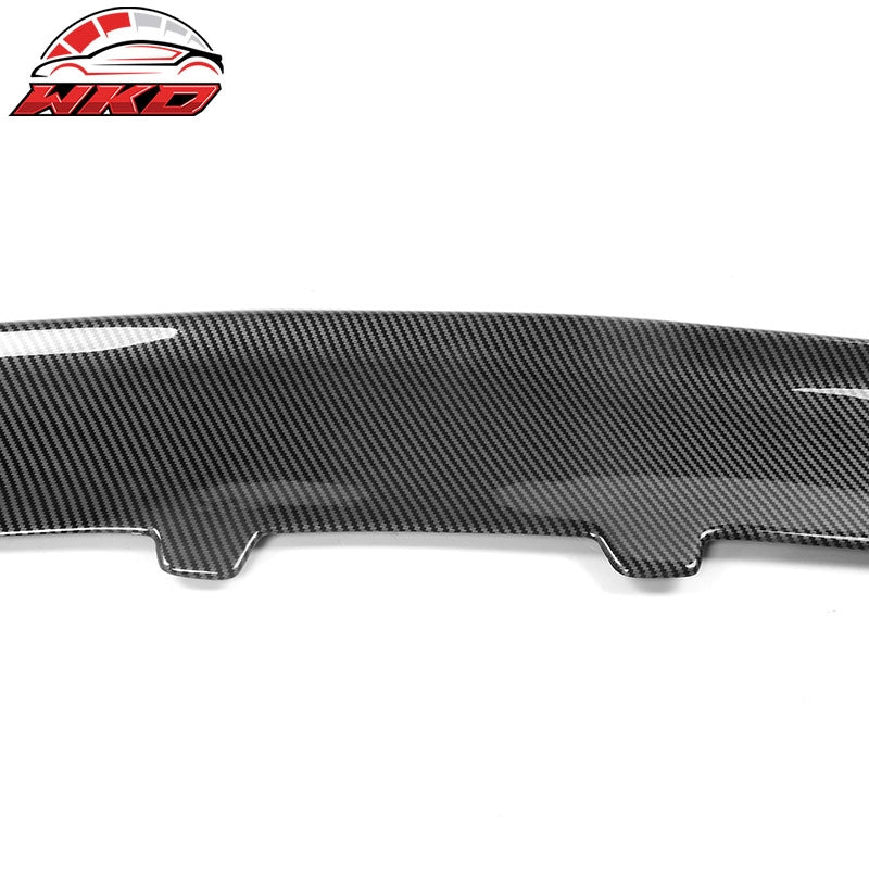 Fits 20-23 Dodge Charger SRT Widebody V3 Carbon Fiber Print Front Bumper Lip PP