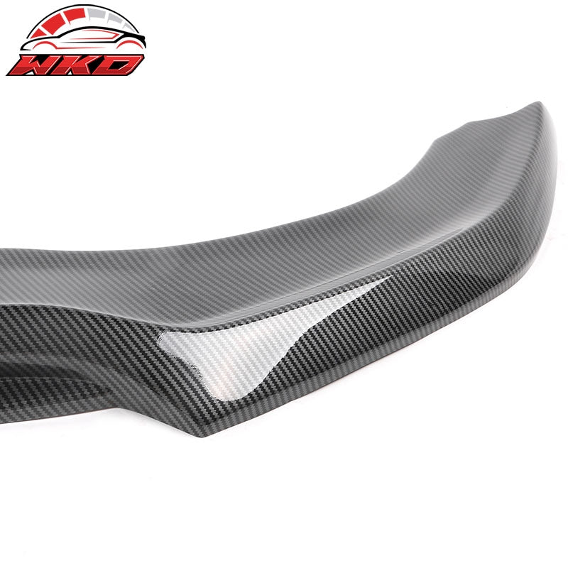 Fits 20-23 Dodge Charger SRT Widebody V3 Carbon Fiber Print Front Bumper Lip PP