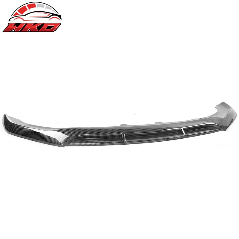 Wholesale 20-23 Dodge Charger SRT Widebody V5 Carbon Fiber Print Front Bumper Lip PP - Wikond Auto