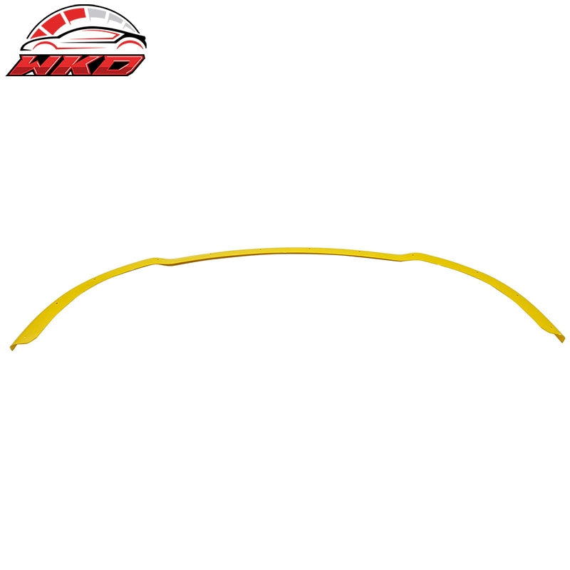 Fits 15-23 Dodge Charger SRT Yellow Front Bumper Lip Protector ABS Injection 1PC
