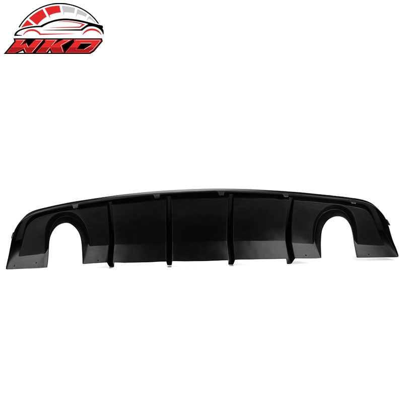 Fits 12-14 Dodge Charger SRT8 V2 Style Rear Diffuser Bumper Lip Valance PP