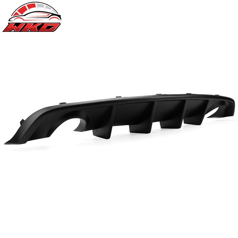 Fits 12-14 Dodge Charger SRT8 V2 Style Rear Diffuser Bumper Lip Valance PP