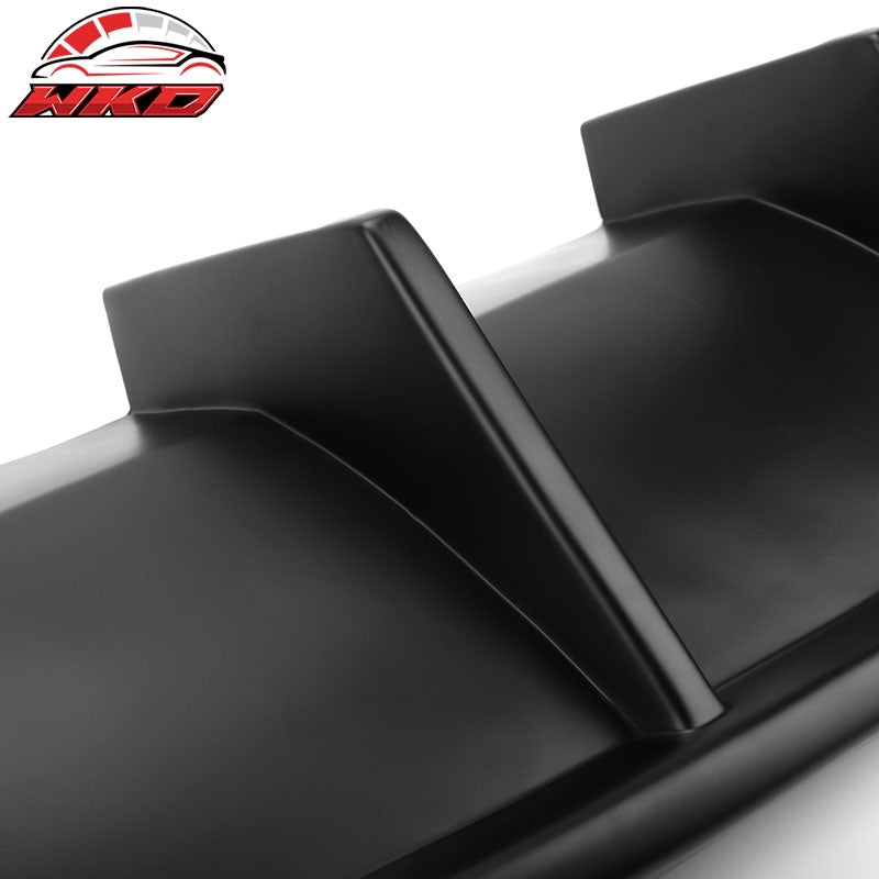 Fits 12-14 Dodge Charger SRT8 V2 Style Rear Diffuser Bumper Lip Valance PP