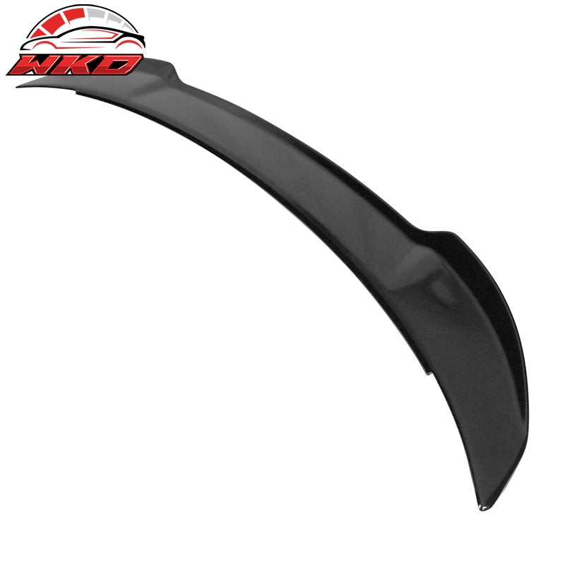 Fits 15-23 Dodge Charger V3 Style Gloss Black Rear Trunk Spoiler Lip Wing ABS